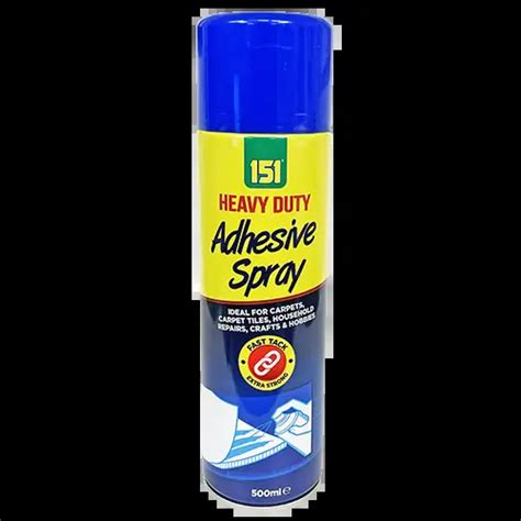 Heavy Duty Adhesive Spray 500ml For Quick Bonding