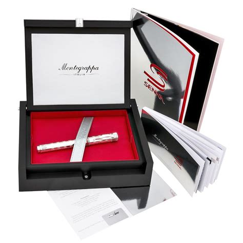 Montegrappa Ayrton Senna Limited Edition Sterling Silver Rollerball Pen