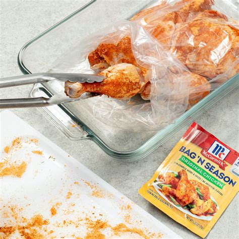 Mccormick Bag N Season Chicken Seasoning Mix 125 Oz Mixed Spices