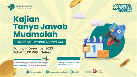 LIVE 1 TANYA JAWAB MUAMALAH MALIYAH NOVEMBER Ustadz Dr Erwandi