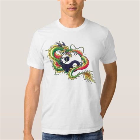 Dragon Yin Yang T Shirt Zazzle