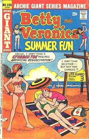Amazon Archie Giant Series Magazine GD Archie Comic Book Bikini Cover Summer Fun