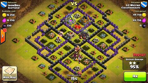 Clash Of Clans War Recap Clashtronauts Vs Scotland Youtube