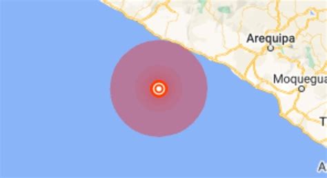 Terremoto In Per Violenta Scossa Di Magnitudo Vicino Alla Costa