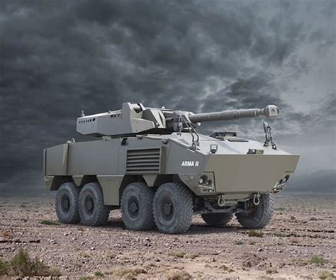 Otokars Alpar Arma Ii Armored Vehicles Make World Debut At Eurosatory