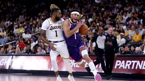 Suns Devin Booker To Play In Preseason Finale Vs Lakers