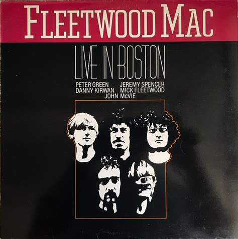 Fleetwood Mac Live In Boston Vinyl Discogs