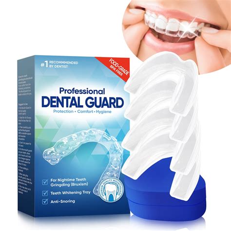 Professional Night Mouth Guard for Teeth Grinding, Moldable Dental