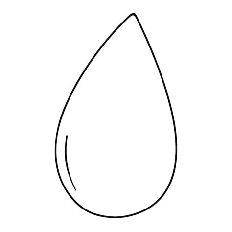 Dibujo Para Colorear De Una Gota De Agua Infoupdate Org