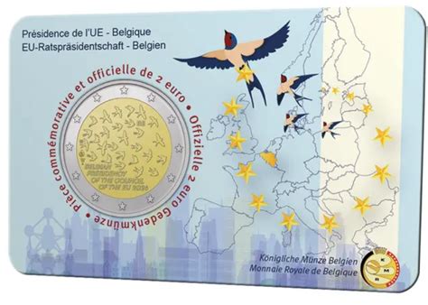 Belgique Euro Pr Sidence Belge De L Ue Bu Coincard Fr Eur