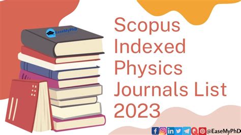 Scopus Indexed Physics Journals 2023 Easemyphd