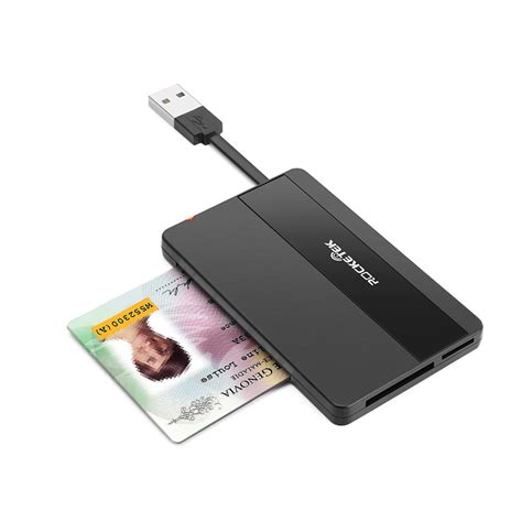 Rocketek Dod Military Usb Smart Card Reader Rocketeck