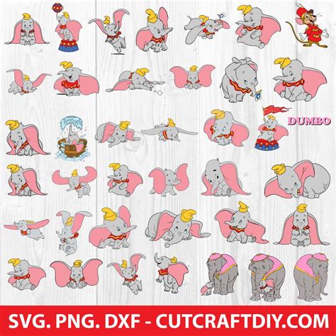 Dumbo Svg Elephant Svg Dumbo Clipart Dumbo Dumbo Vector Dumbo The