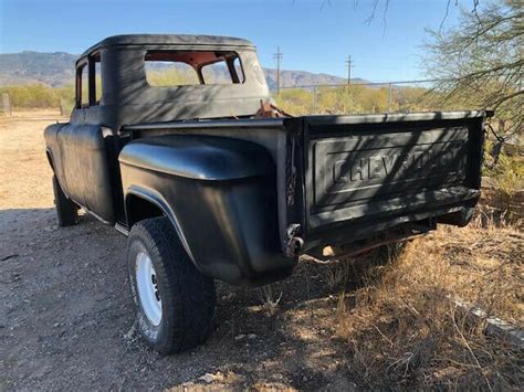 1957 Chevy Task Force Truck 3100 Extra Cab 4X4 For Sale Photos