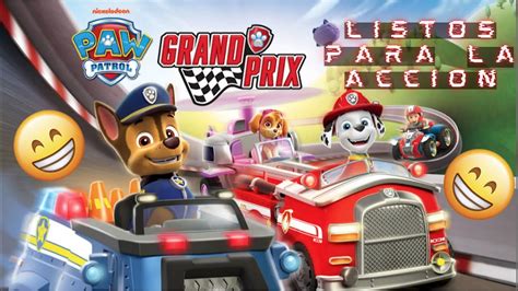 Estamos Listos Para El Grand Prix De Paw Patrol Circuito De Carreras