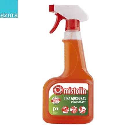 Pistola Tira Gorduras Classico Mistolin 545ml Higiene Low Cost