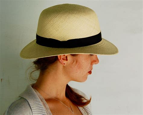 Custom Ladies Low Crown Panama In Natural Phc 19 Panama Hats