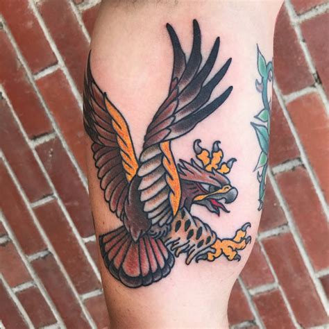 Details More Than 67 Traditional Red Tailed Hawk Tattoo Latest In