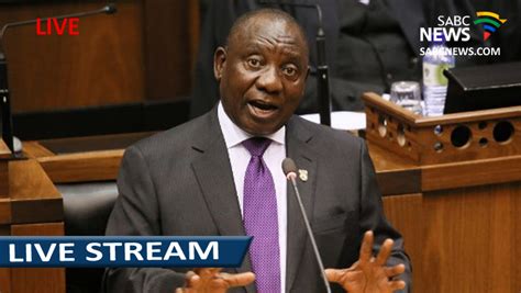 LIVE STREAM Cyril-Ramaphosa-in-Parliament - SABC News