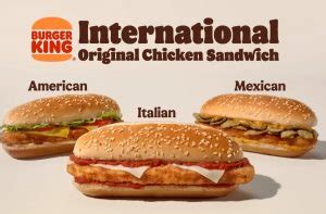 Burger King International Original Chicken Sandwich Commercial Song