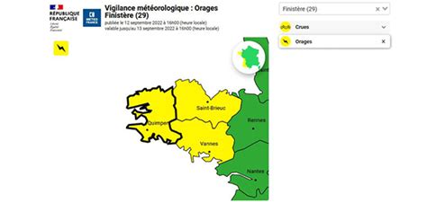 Alerte M T Orologique Vigilance Orages Et Crues Bassin De Lodet