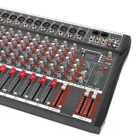 Pro Usb Bluetooth Live Studio Audio Sound Mixer Channel Mixing