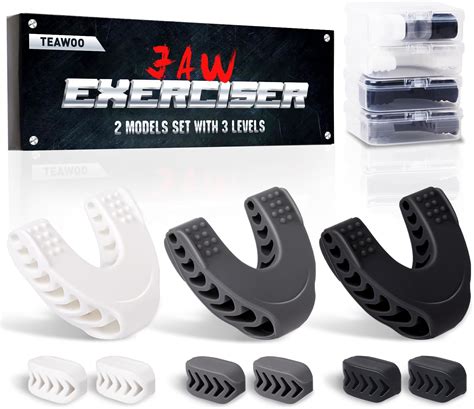 Amazon Upgraded Jaw Exerciser For Men Women Levels Jawline