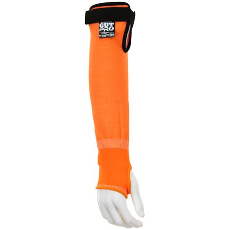 Cut Resistant Arm Sleeve Orange Universal Industrial Supply