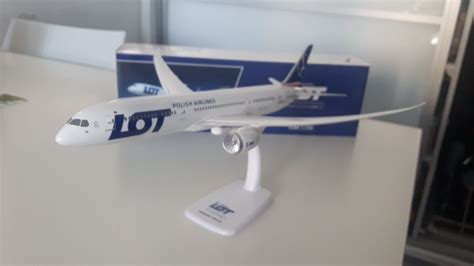 Model Samolotu Boeing 787 9 Dreamliner PLL LOT 1 200 Katowice Osiedle