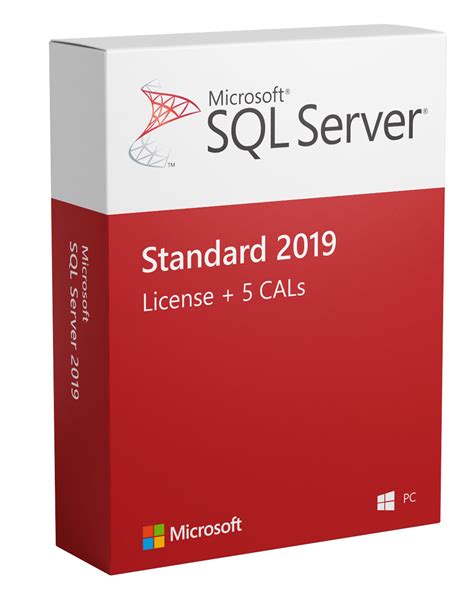 Buy Sql Server 2019 Standard License 5 Cals Softwarekeep