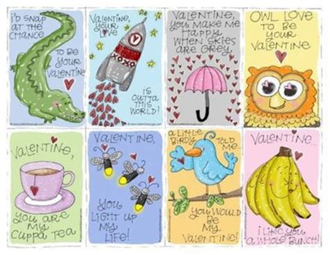 23 Easy Homemade Valentine Cards for a School Exchange | FeltMagnet