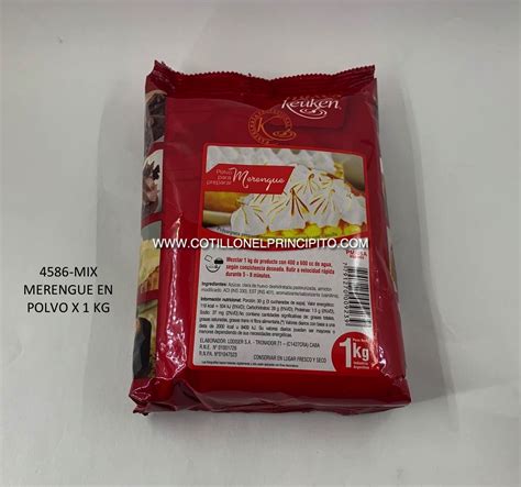 4586 MIX MERENGUE EN POLVO X500GRS KEUKEN El Principito