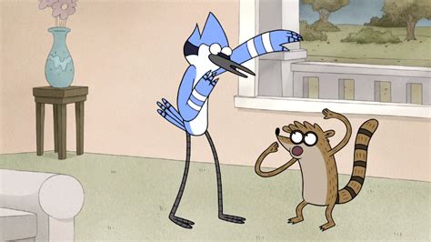 Image S7e08044 Mordecai And Rigby Going Ooohhhpng Regular Show