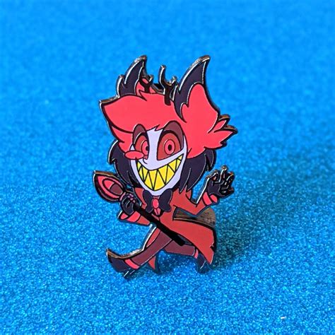 Alastor Hazbin Hotel Fan Enamel Pin Shop Link In Comments R