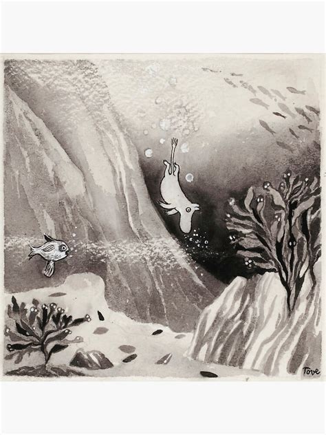 Illustration For The Book Comet In Moominland Tove Jansson Art