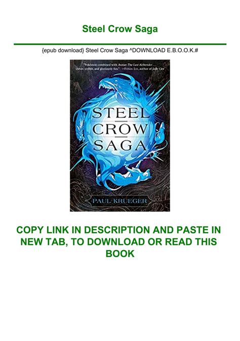 Epub Download Steel Crow Saga Download Ebook