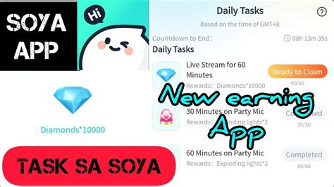 Soya App Paano Maglive At Kumita Sa Soya App New Earning App