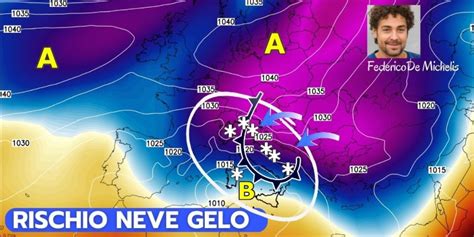 ULTIMORA Meteo La Perfetta Previsione Di Gelo Per LItalia Con Neve