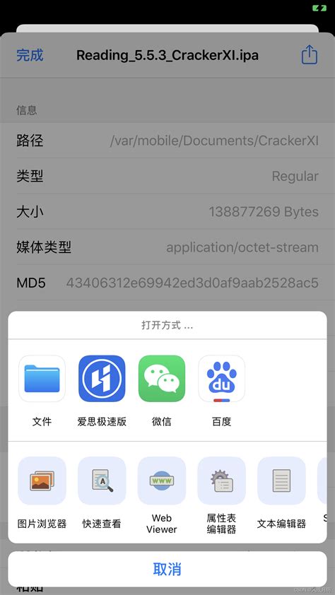 iOS 砸壳 ipa砸壳 CSDN博客