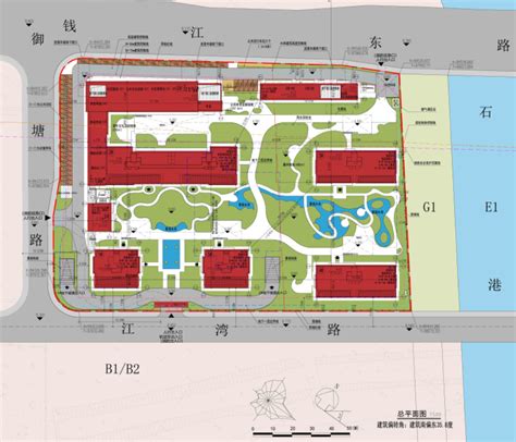 滨江集团、坤和江湾新城相邻住宅项目公示，将建12幢高层住宅好地网