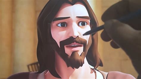 How To Draw Jesus From Superbook The Last Supper Youtube