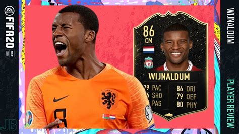 Fifa 20 Inform Wijnaldum Review 86 Wijnaldum Player Review Fifa 20