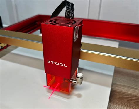 Xtool D Pro Laser Engraving And Cutting Machine Review Shiny Red