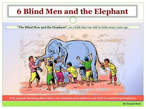 6 Blind Man And The Elephant