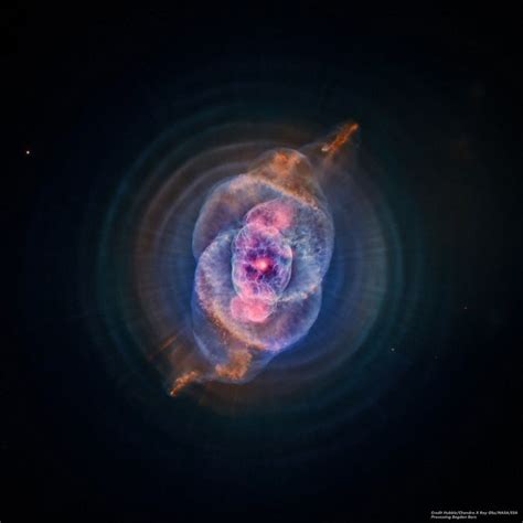 Cats Eye Nebula Ngc 6543 A Magnificent Stellar Explosion