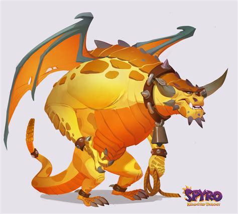 Spyro reignited trilogy concept art - memoryvirt