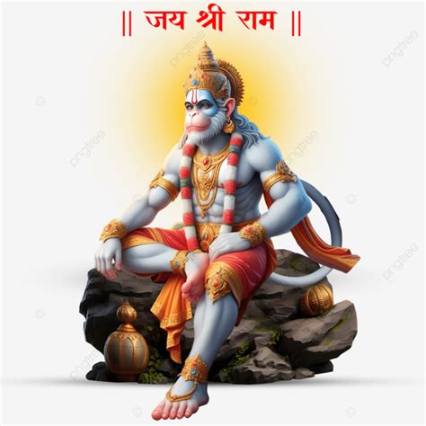 Senhor Hanumaan Feliz Hanuman Jayanti Design PNG Hanuman Jayanti