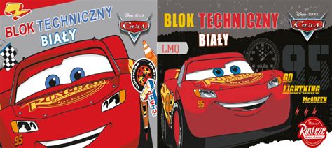 Blok techniczny A4 10K biały Cars Beniamin