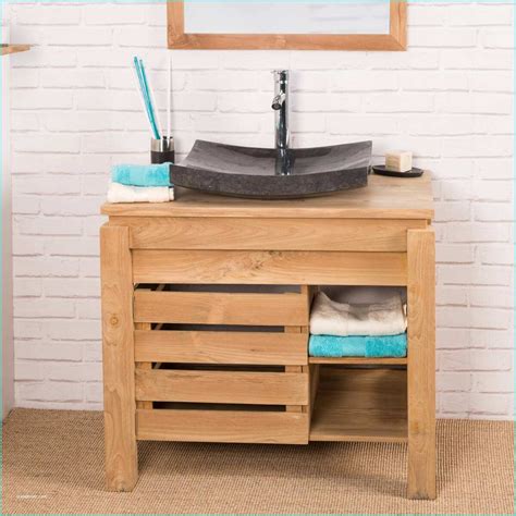 Meuble Vasque Salle De Bain Bois Meuble Sous Vasque Simple Vasque En