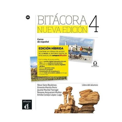 Bitácora Nueva edición 4 Edición híbrida Libro del alumno